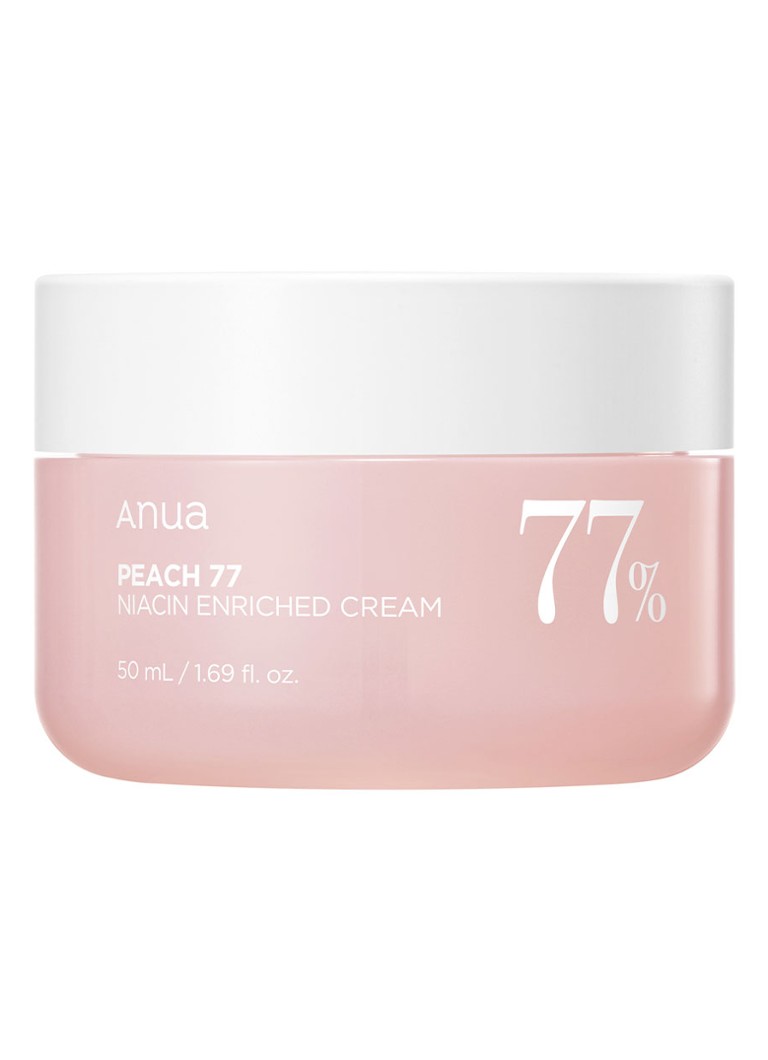Anua Peach 77% Niacin Enriched Cream - dag- en nachtcrème 50ML Verzorging - Deal
