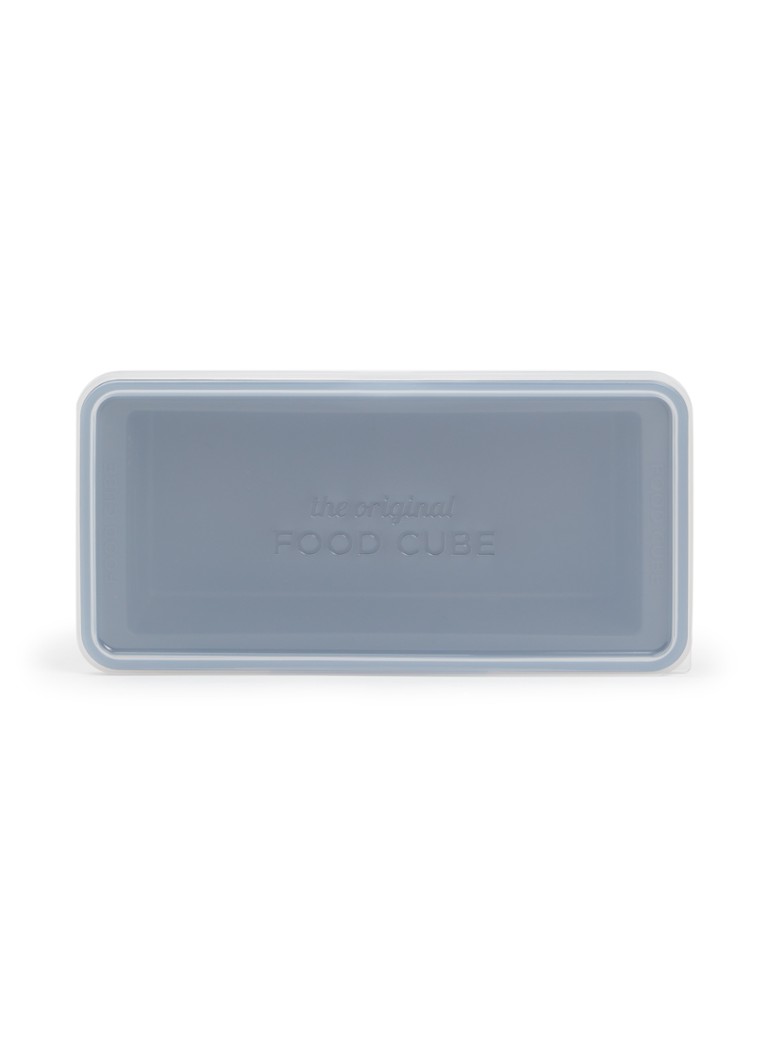 Original Food Cube Mealprep bak 1 liter Donkergrijs - Deal