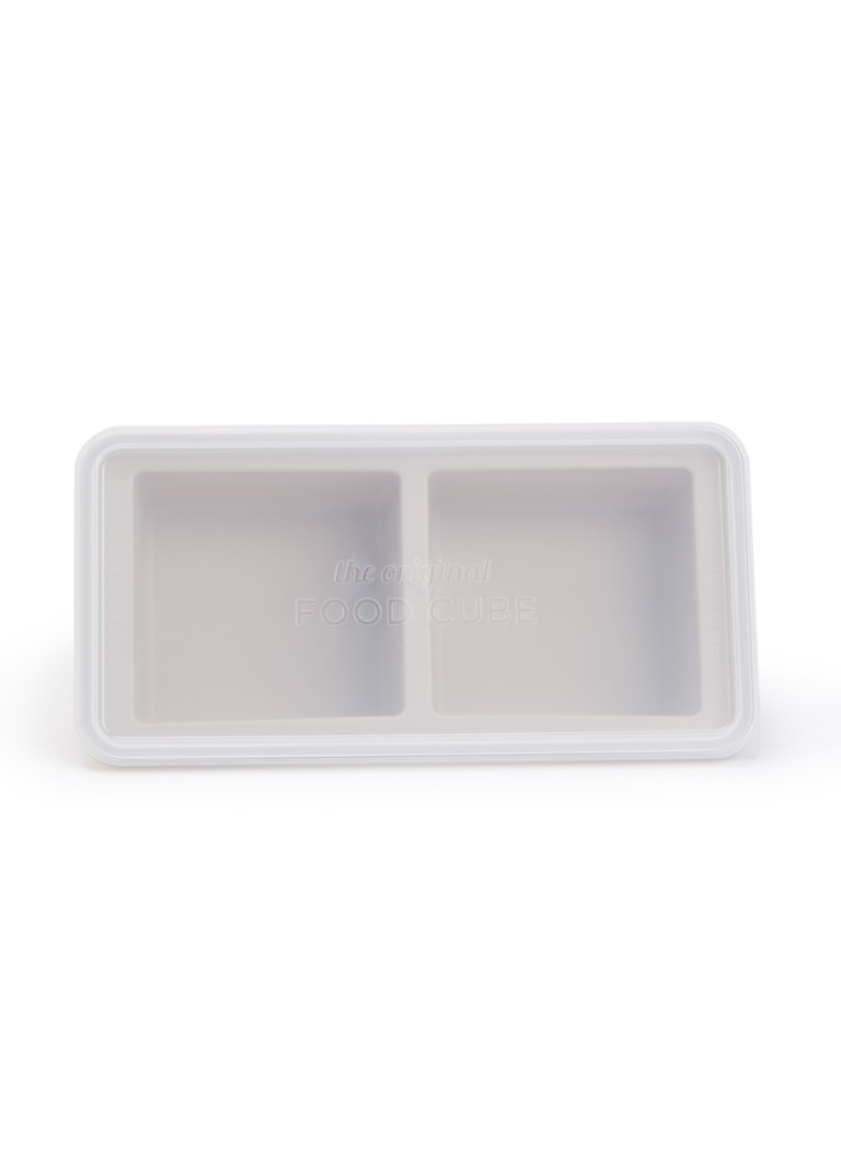 Original Food Cube Mealprep bak 2 x 0,5 l Beige - Deal