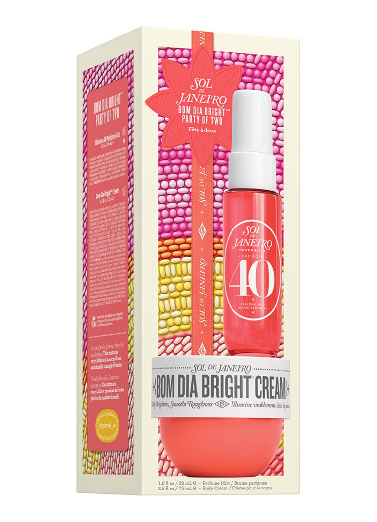 Sol de Janeiro Bom Dia Bright™ Party of Two - Limited Edition verzorgingsset 1MAAT Cadeausets - Deal
