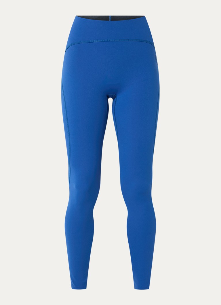 Björn Borg Dames High waist slim fit trainingslegging in de kleur Blauw, maat: M