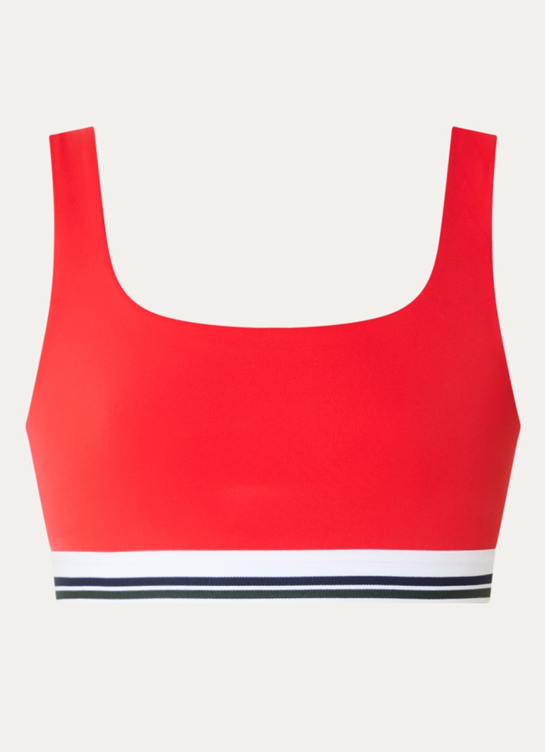 Björn Borg Dames Ace sport bh met medium support in de kleur Rood, maat: S