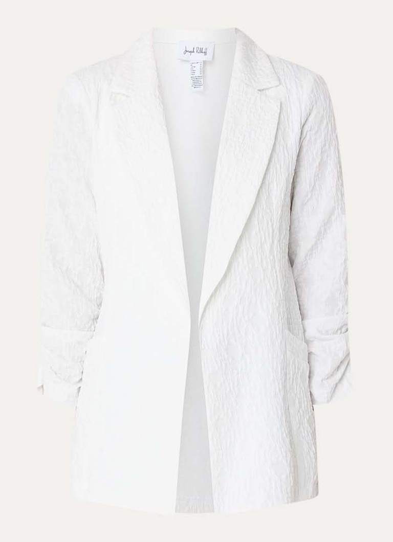 Joseph Ribkoff Dames Oversized blazer met structuur in de kleur Wit