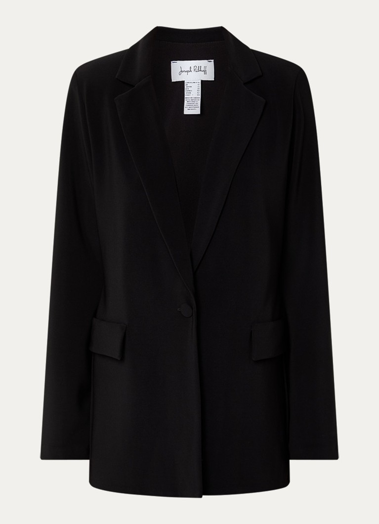 Joseph Ribkoff Dames Blazer met klepzakken en schoudervulling in de kleur Zwart