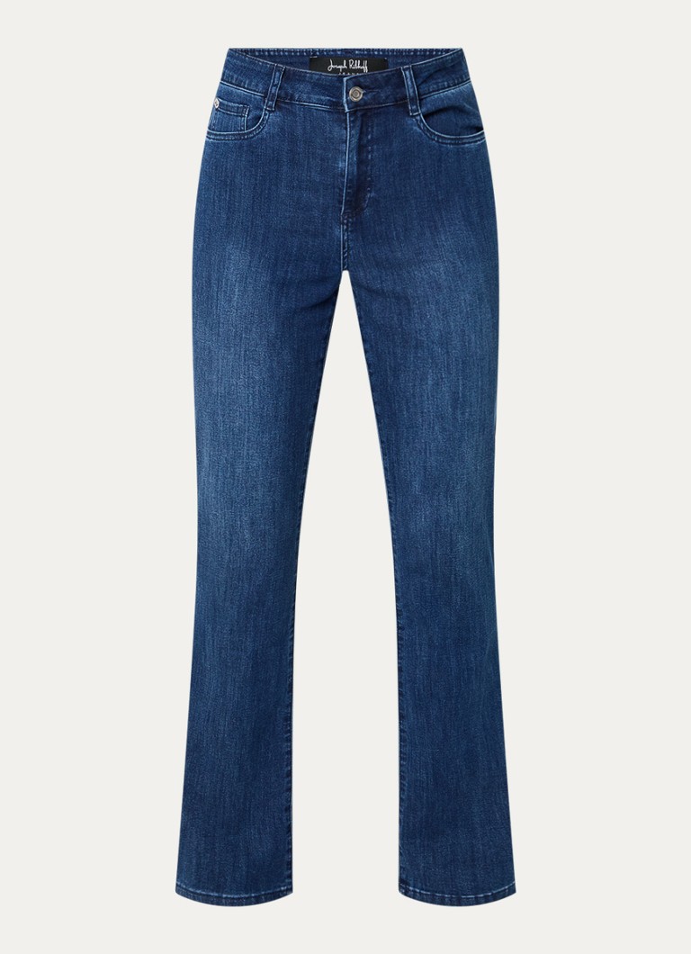 Joseph Ribkoff Dames High waist flared jeans met medium wassing in de kleur Indigo
