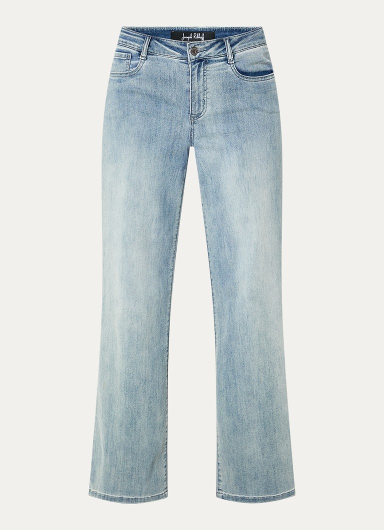 Joseph Ribkoff Dames High waist loose fit jeans met lichte wassing in de kleur Indigo