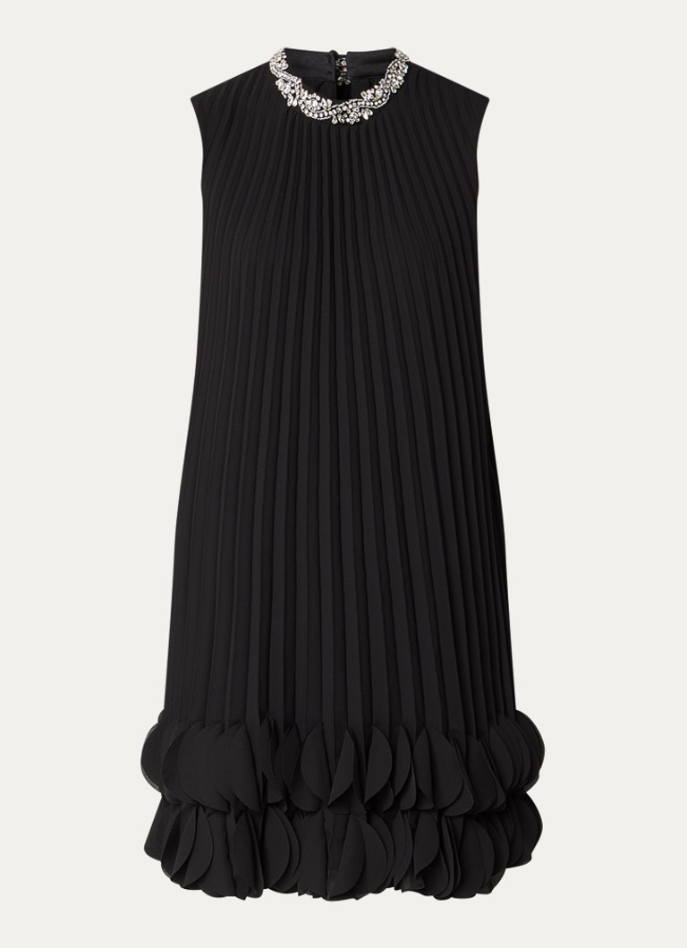 Joseph Ribkoff Dames Mini jurk met strass in de kleur Zwart