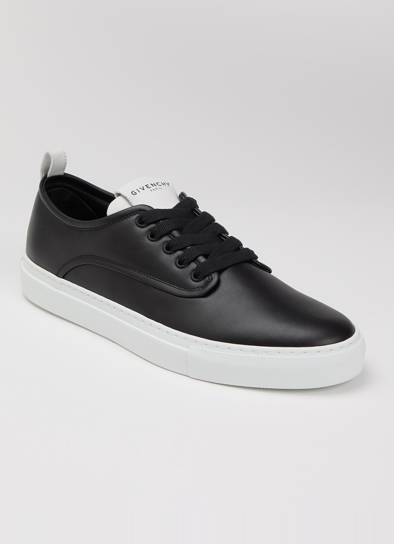 Givenchy Heren New City sneaker van kalfsleer in de kleur Zwart, maat: 44