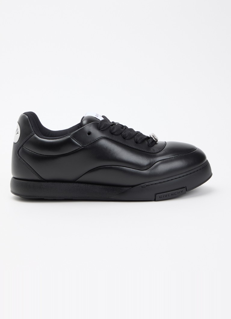 Givenchy Heren Puffy Yard sneaker van lamsleer met logo in de kleur Zwart, maat: 41