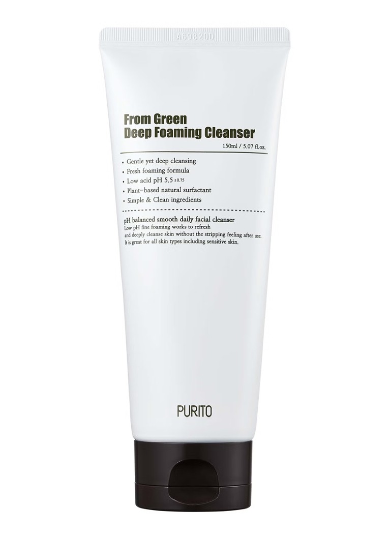 Purito From Green Deep Foaming Cleanser - reinigingsschuim 150ml Verzorging - Deal