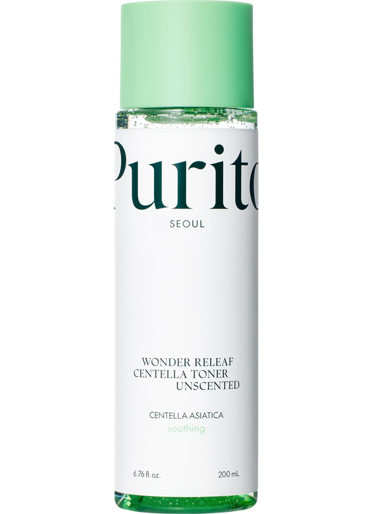 Purito Wonder Releaf Centella Toner Unscented 200ml Reisverpakkingen - Deal