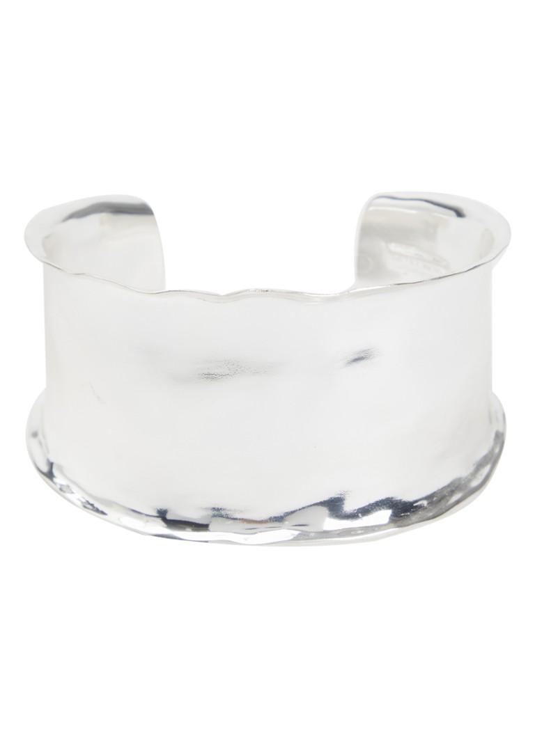 Moliane Dames Nous bangle verzilverd