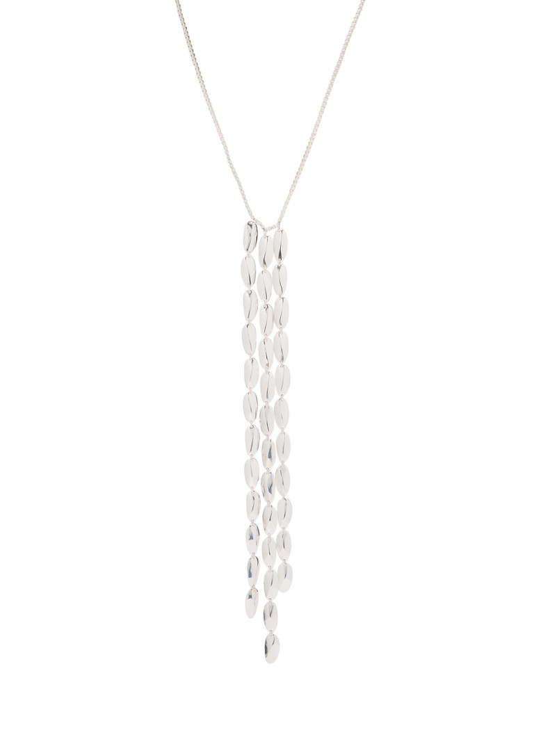Moliane Dames Seed ketting verzilverd