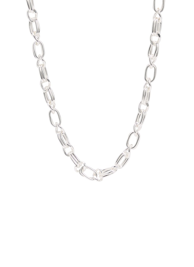 Moliane Dames Serena schakelketting verzilverd
