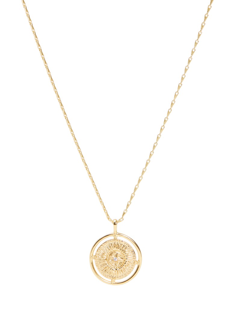 Moliane Dames Dioni ketting verguld met hanger