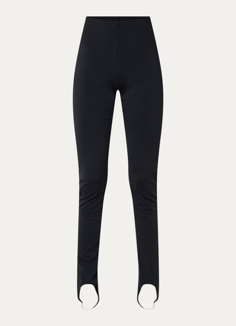 Gestuz Dames Lyrose high waist slim fit legging in de kleur Zwart