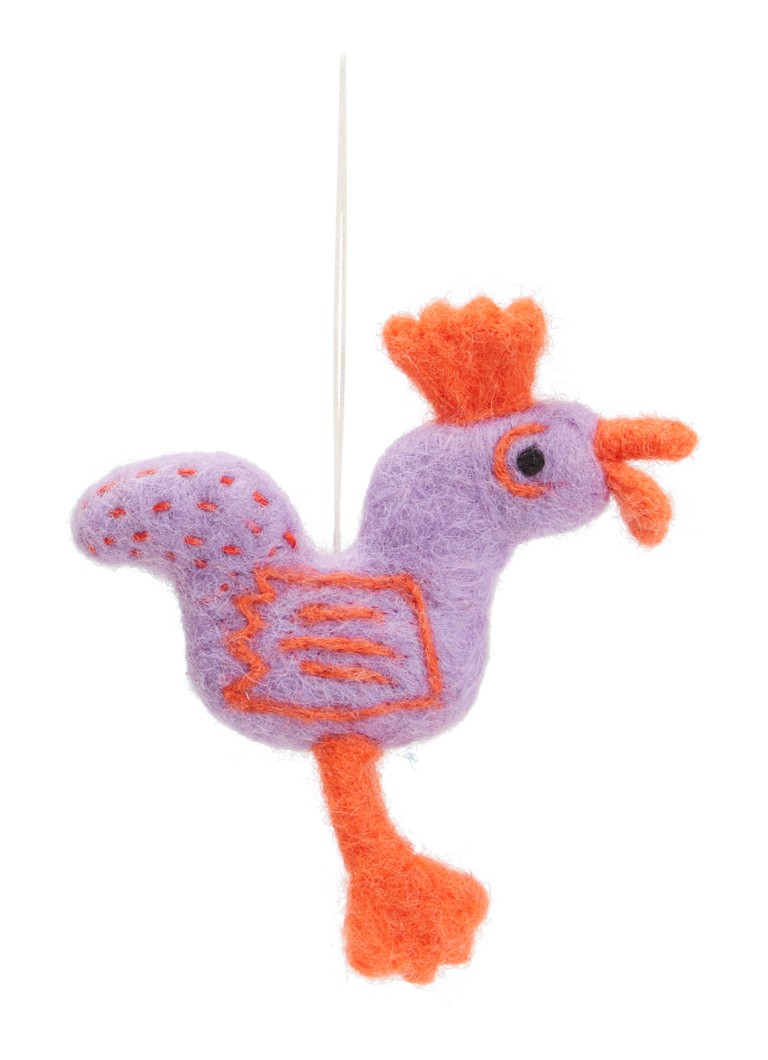Aveva Funky rooster S decoratie Paars