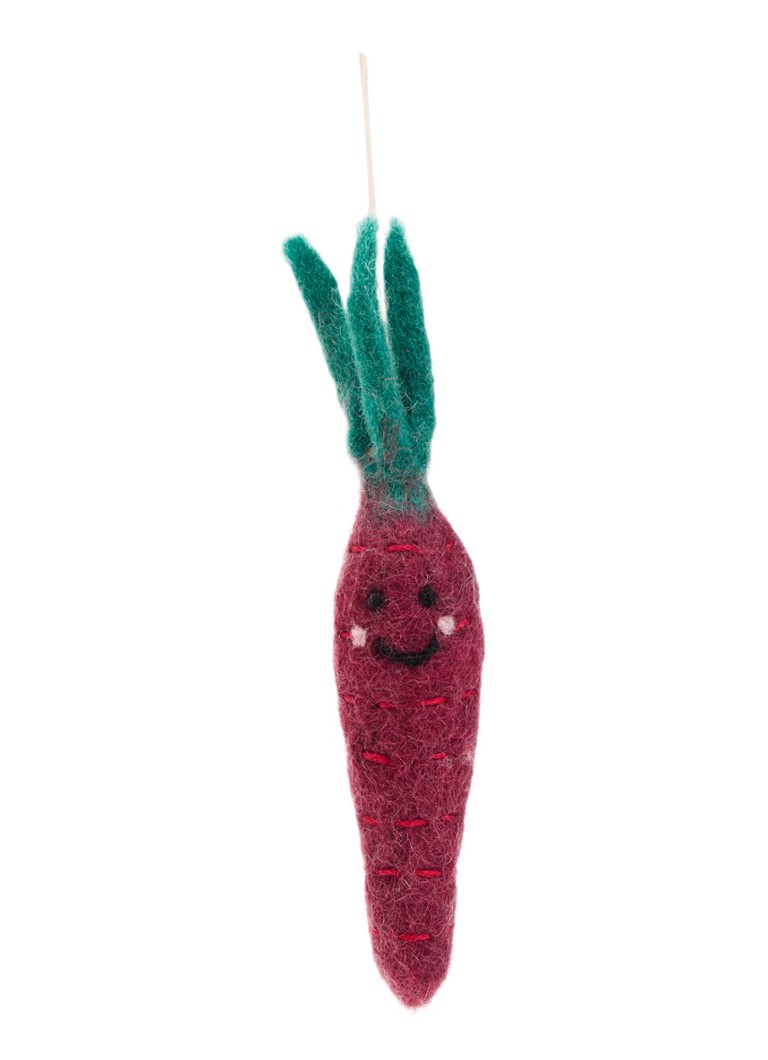 Aveva Carrot little hangings decoratie Rood