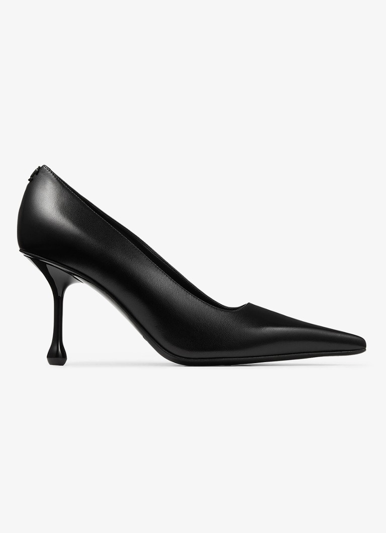 Jimmy Choo Dames Ixia 80 pump van lamsleer in de kleur Zwart