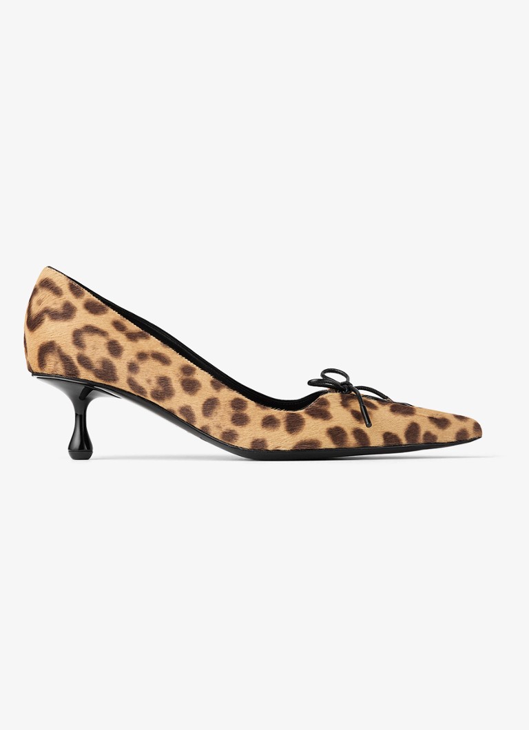 Jimmy Choo Dames Scarlett 50 pump van kalfsleer in de kleur Lichtbruin