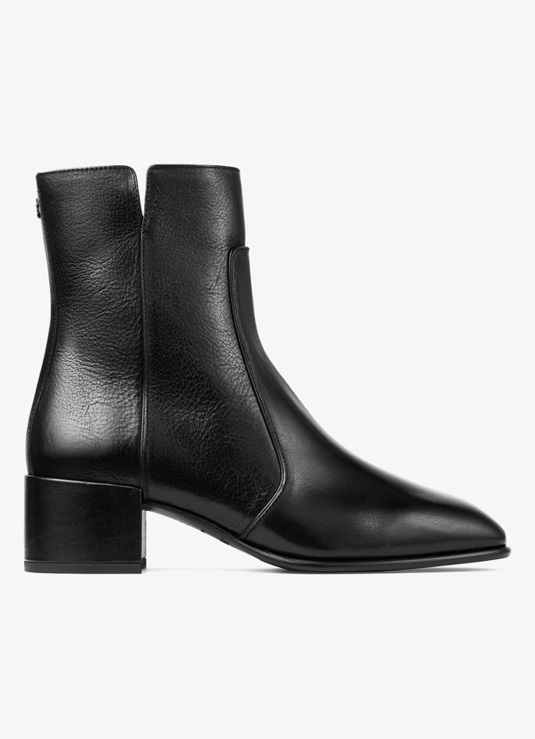 Jimmy Choo Dames Eliot 45 enkellaarsje van leer in de kleur