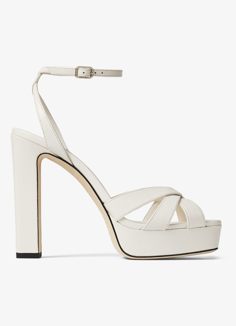 Jimmy Choo Dames Kove 120 sandalette van lamsleer in de kleur