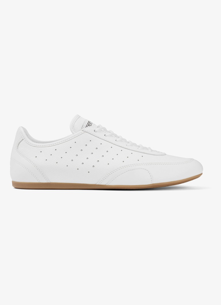 Jimmy Choo Dames Sunny/F sneaker van leer in de kleur Wit