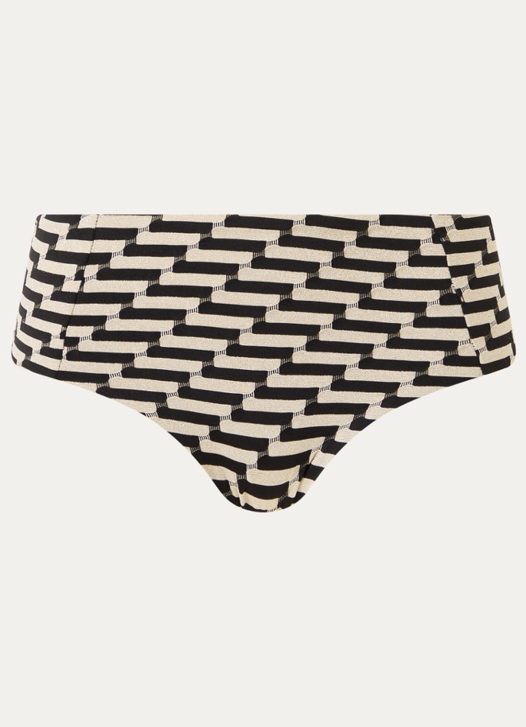 Femilet by Chantelle Dames Santosa high waisted bikinislip met lurex in de kleur Goud