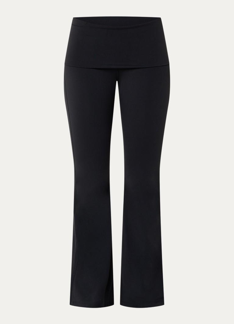 TALA Dames DayFlex high waist flared fit trainingslegging in de kleur Zwart, maat: XS