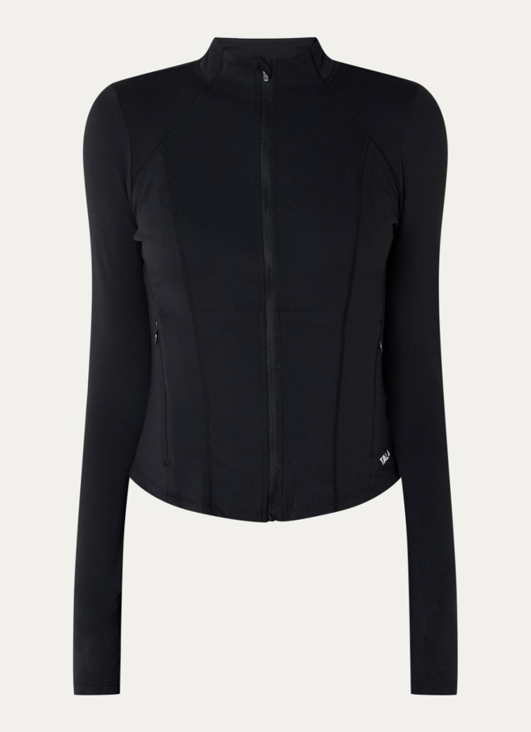 TALA Dames Dayflex sweatvest met ritszakken in de kleur Zwart, maat: S