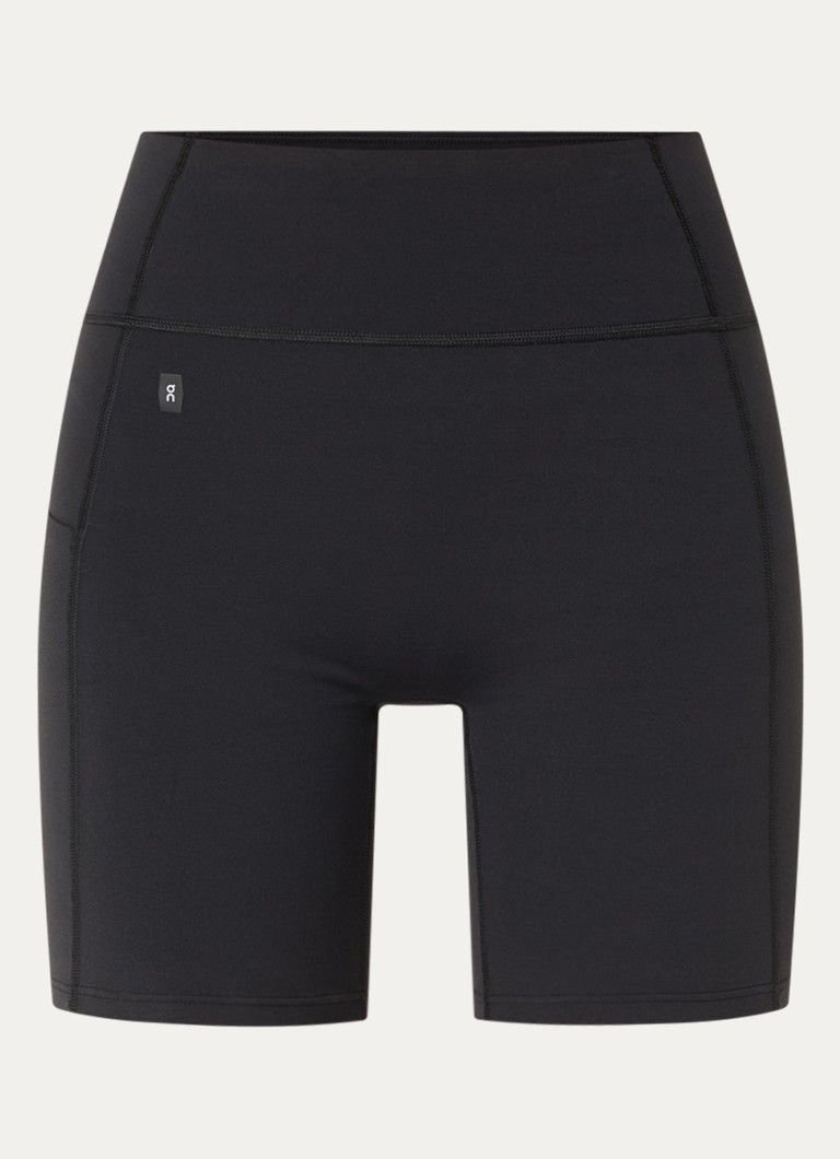 On Dames Studio high waist skinny fit korte trainingslegging in de kleur Zwart, maat: XL