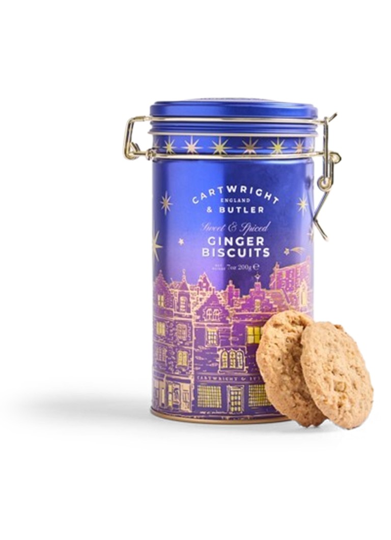 Cartwright & Butler Night Before Christmas koekjes met stemgember in blik 200 gram Beige - Deal