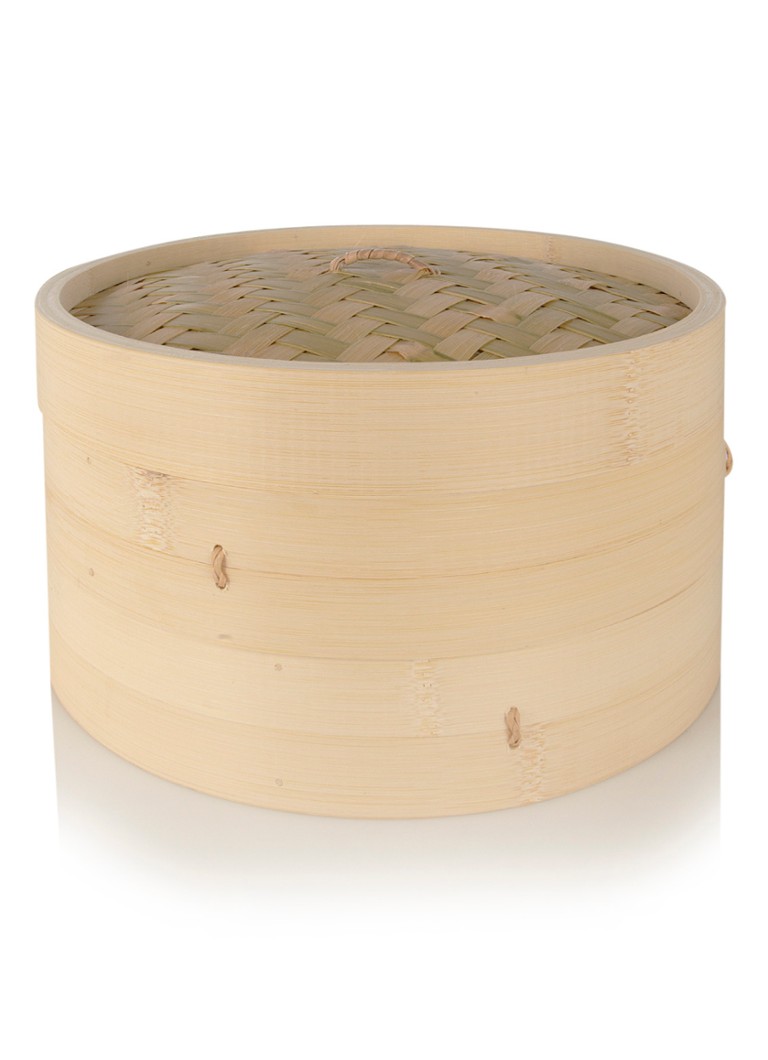 Tokyo Design Studio Bamboe stoommand 2-laags Ø26 cm Lichtbruin - Deal