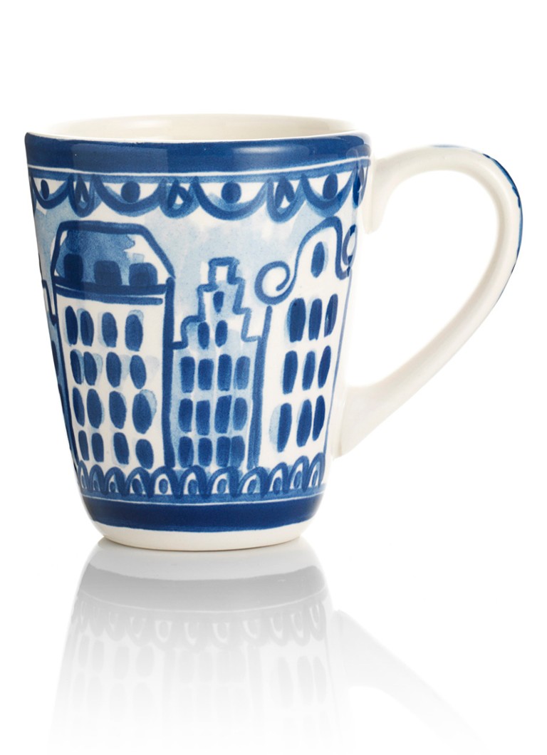 Blond Amsterdam Delfts Blond Molen mok 35 cl Blauw - Deal