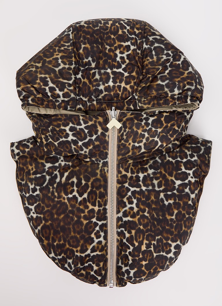 Bellerose Meisjes Kraag met capuchon en panterprint