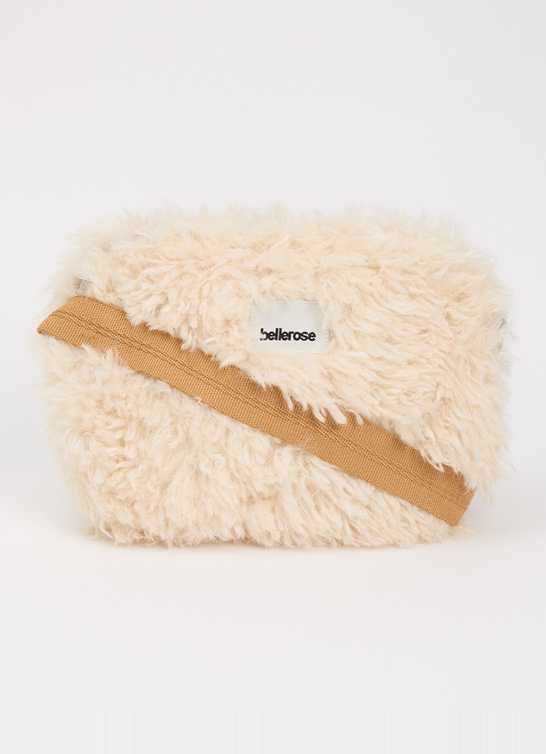 Bellerose Meisjes Jila crossbodytas van imitatiebont