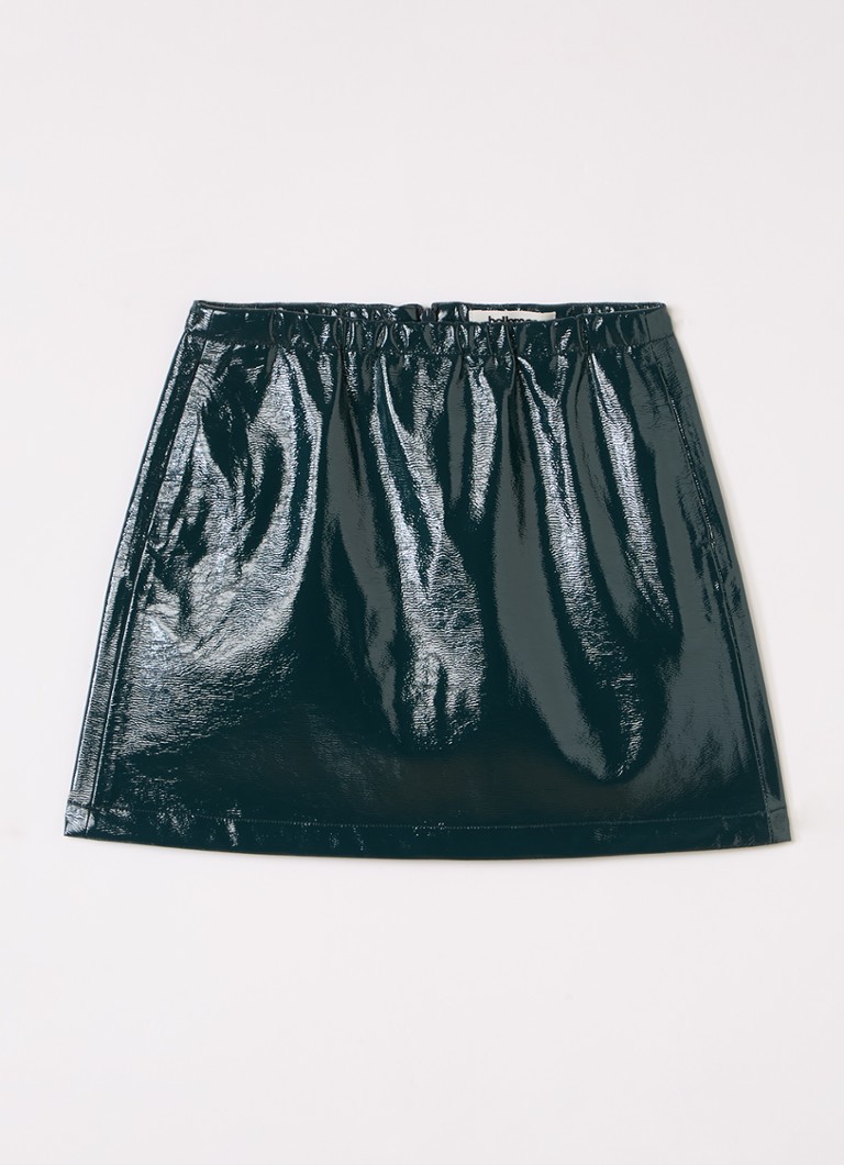 Bellerose Parise minirok van imitatieleer in de kleur Donkergroen, maat: 152