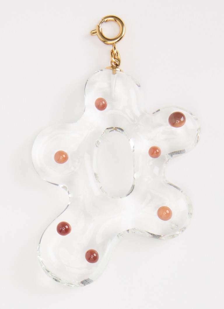 Babs The Label Dames Dotted Wild Bloom hanger verguld