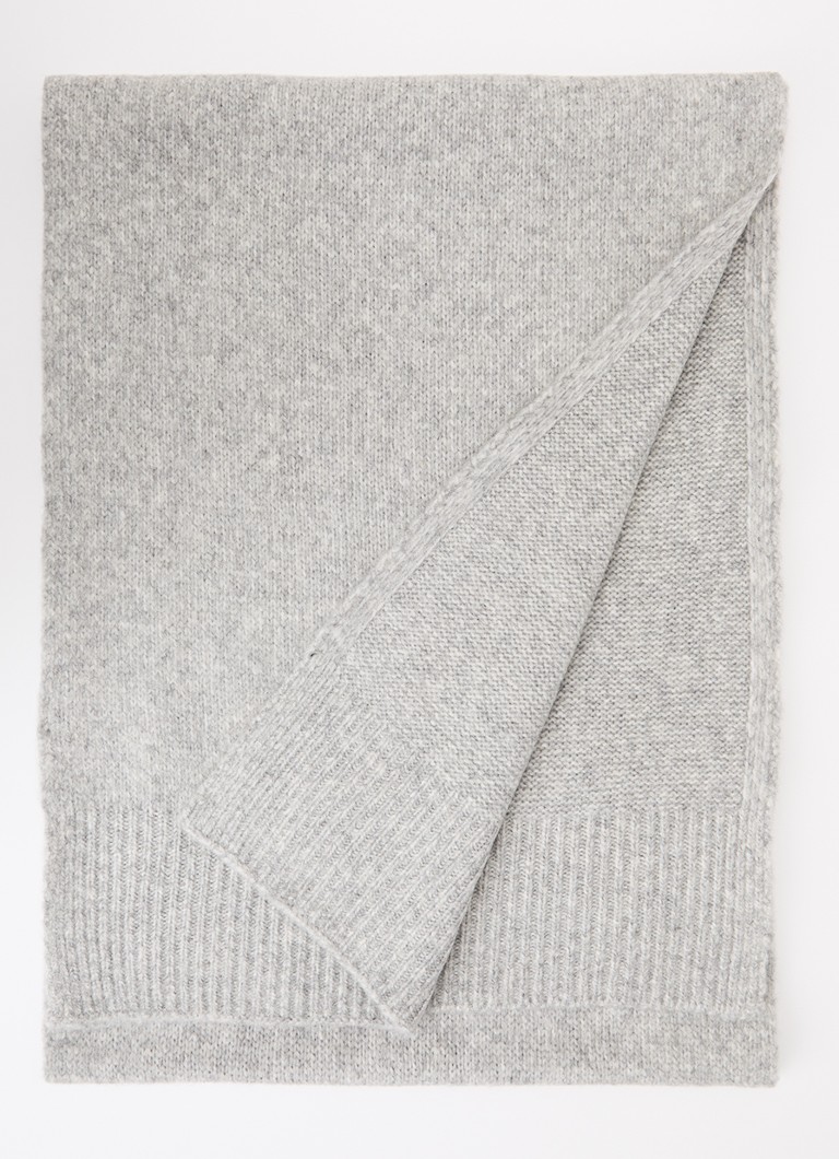 Fraas Dames Sjaal in scheerwolblend 200 x 35 cm in de kleur Donkergroen, maat: 35/200