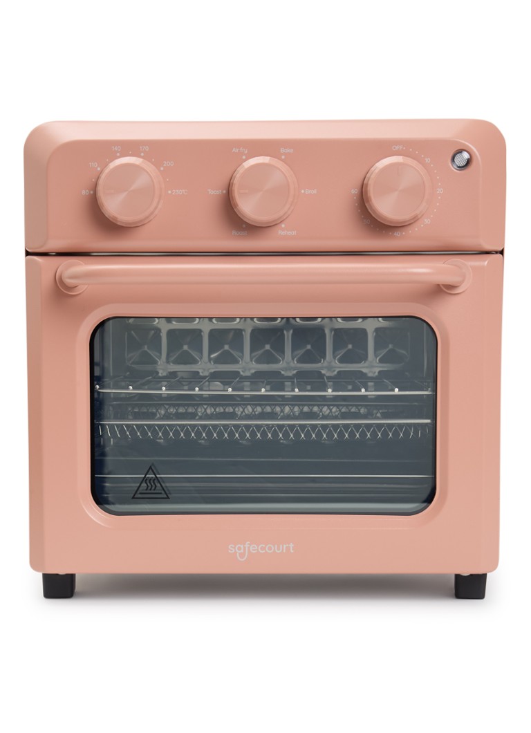 Safecourt PowerOven 6-in-1 airfryer oven 12 liter AO100 Roze - Deal