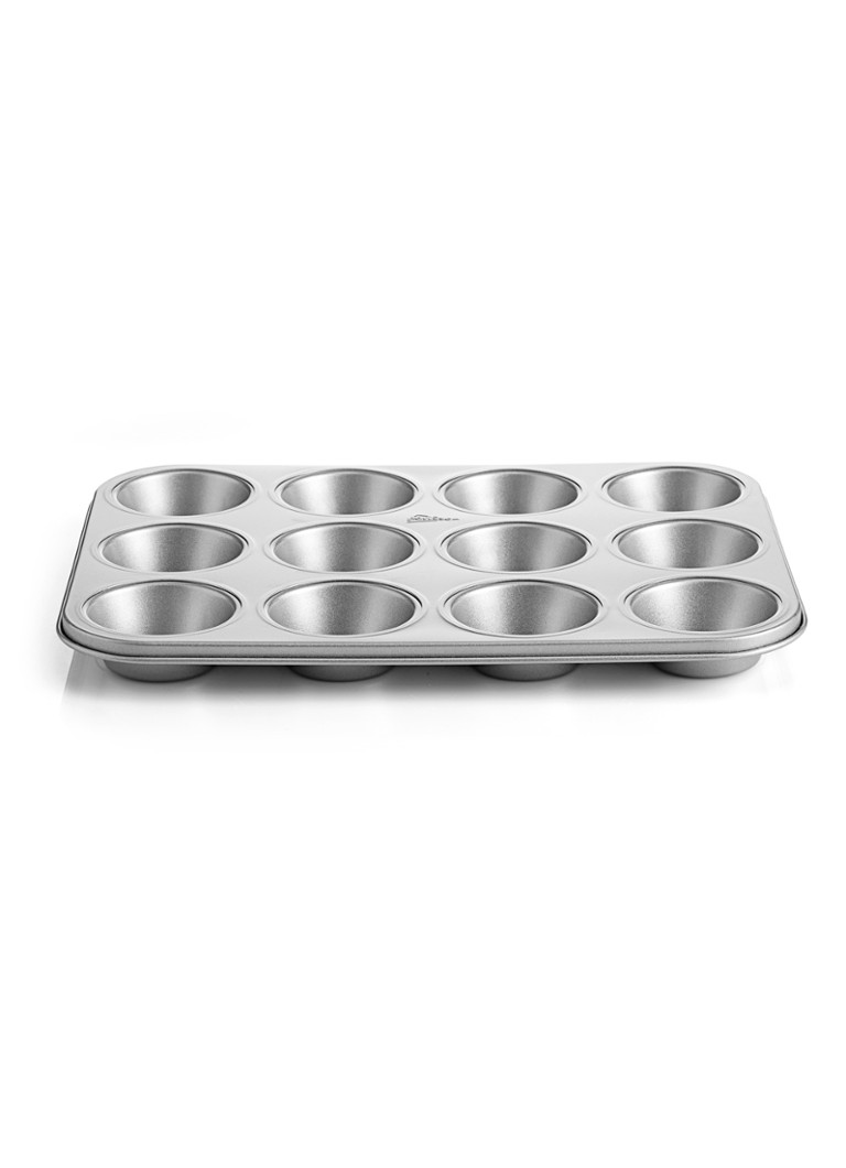 Patisse Silver-Top bakvorm voor 12 muffins Grijs - Deal