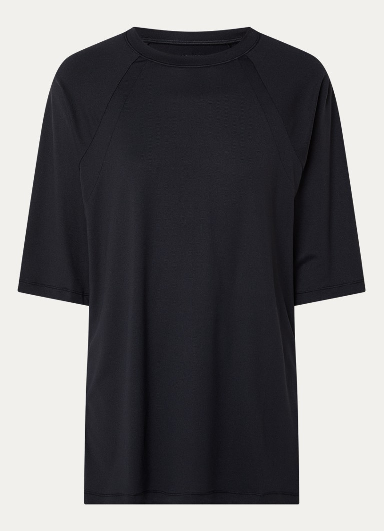 NikeSKIMS Dames Airy boyfriend oversized T-shirt met stretch in de kleur Zwart, maat: S