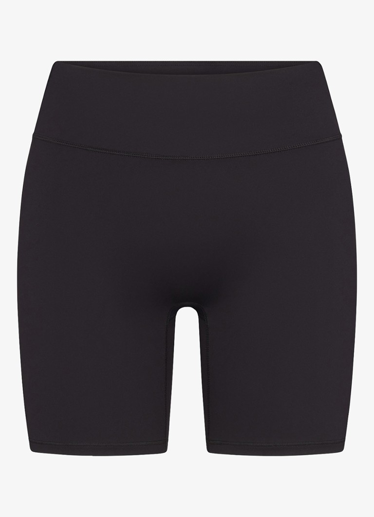 NikeSKIMS Dames Matte high waist skinny fit korte trainingslegging in de kleur Zwart, maat: XS
