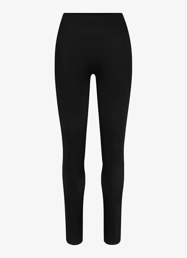 NikeSKIMS Dames Satin Shine high waist legging in de kleur Zwart, maat: XL