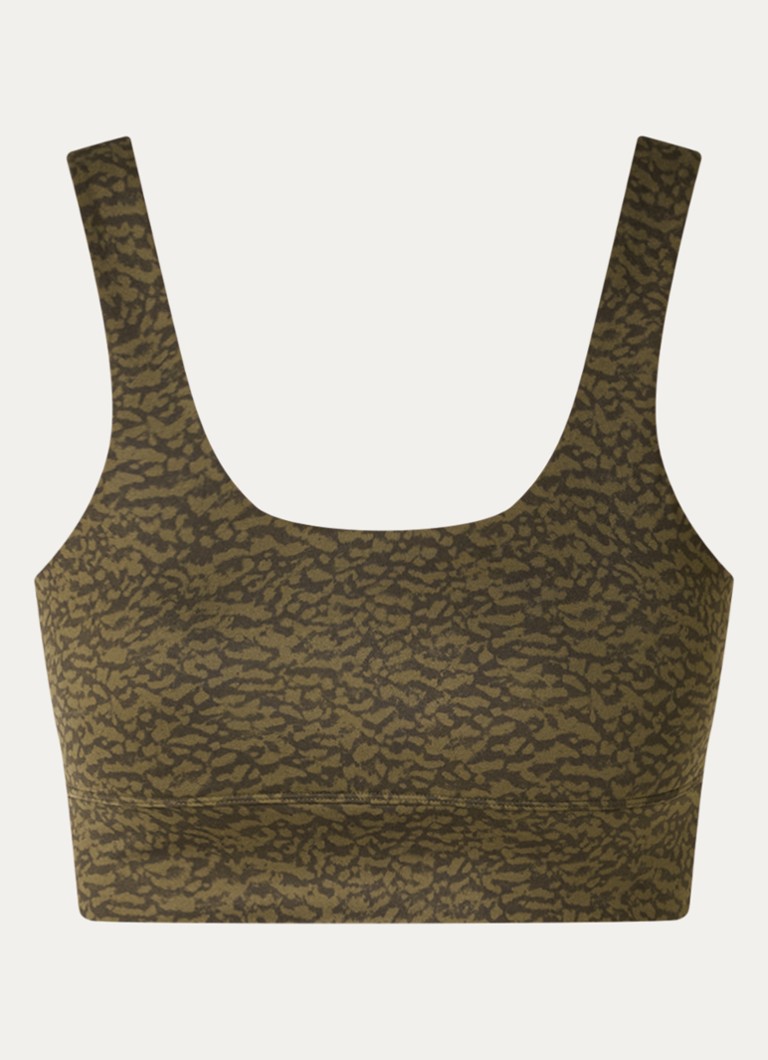 Varley Dames FreeSoft Cori sport bh met light support in de kleur Mosgroen, maat: S
