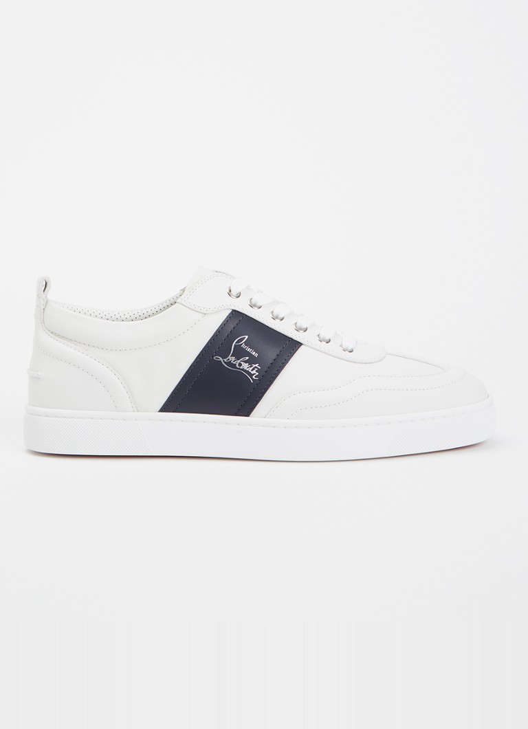 Louboutin Heren Retero sneaker van leer met logo in de kleur Wit, maat: 43