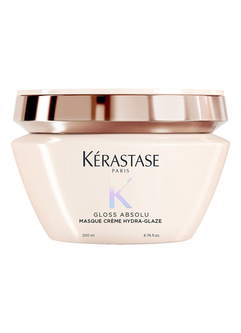 Kérastase Gloss Absolu Masque Riche Crème Hydra-Glaze - haarmasker 200ml Verzorging - Deal