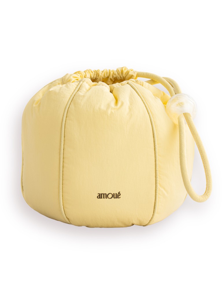 Amoué Limited Edition Pouchette - make-up tas Butter Yellow 1MAAT Beauty tools