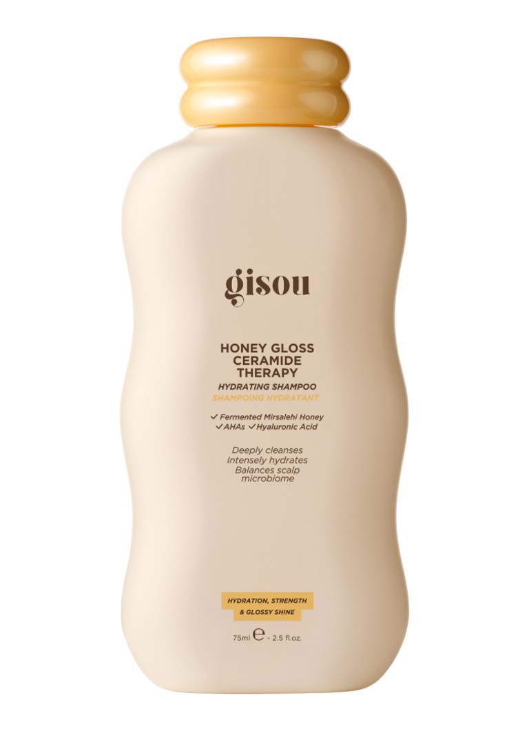 Gisou Honey Gloss Ceramide Therapy Hydrating Shampoo - Shampoo 75ml Verzorging - Deal