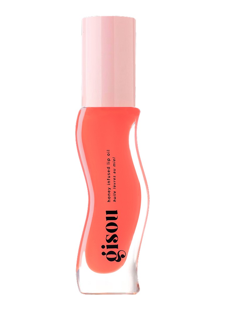 Gisou Honey Infused Lip Oil - Lipolie Bee-llini Peach 1MAAT Make-up - Deal